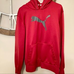 🌼Mens Puma Red sweatshirt size large
